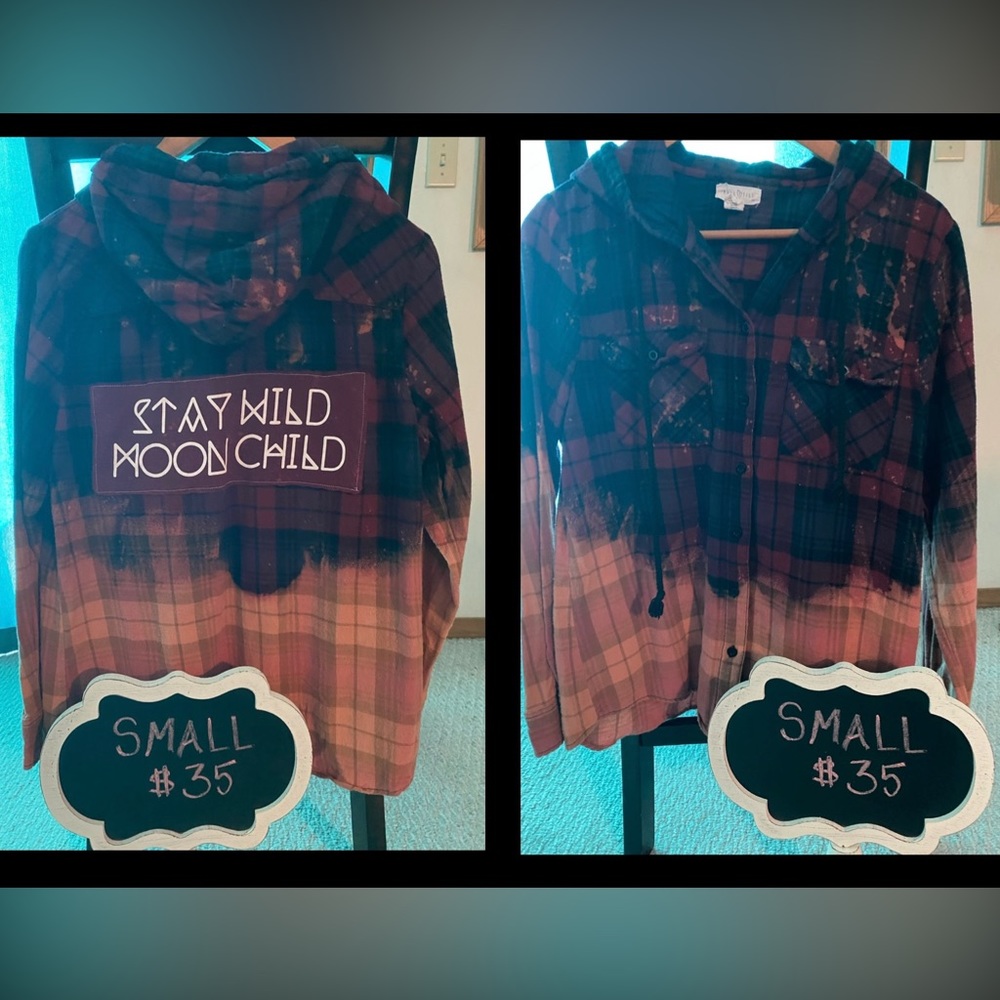 Bleached flannel